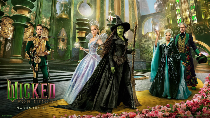 Wicked: Parte 2 ganha nova imagem com Glinda e Elphaba