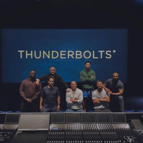 Downey Jr. celebra “Thunderbolts” ao lado de veteranos e novatos do MCU